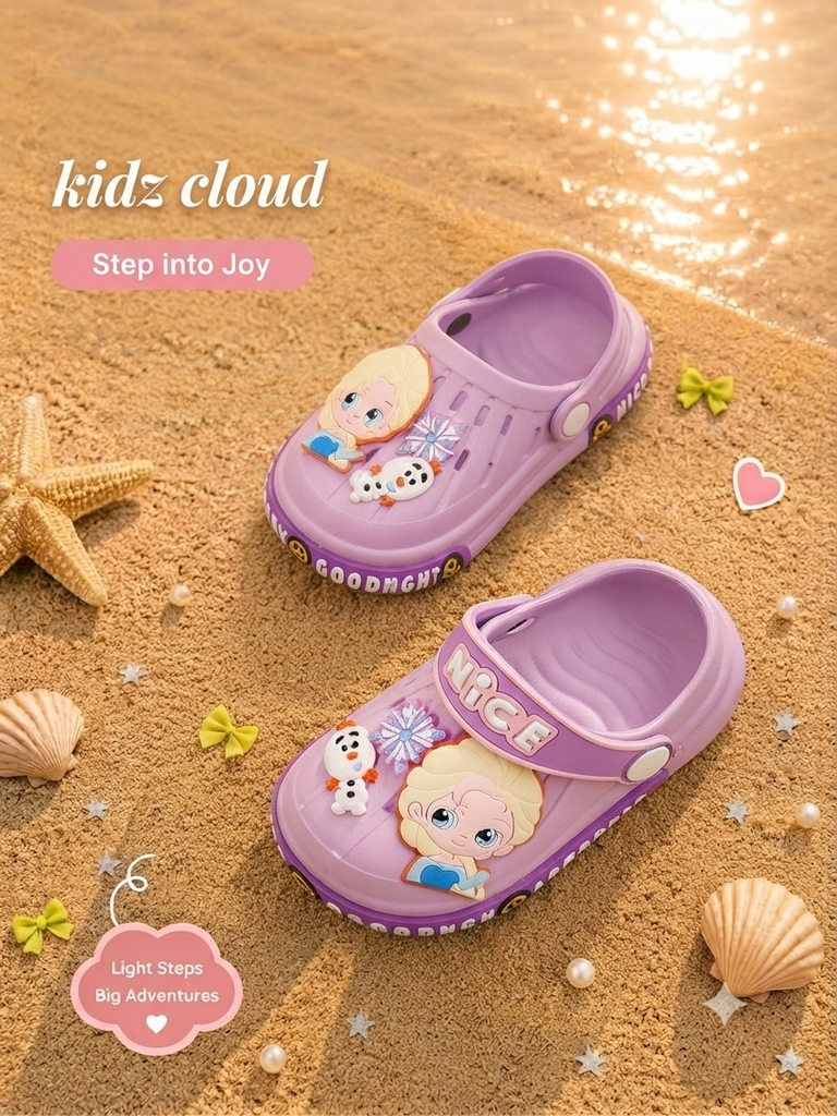 Crocs- lavander- Elsa- nice