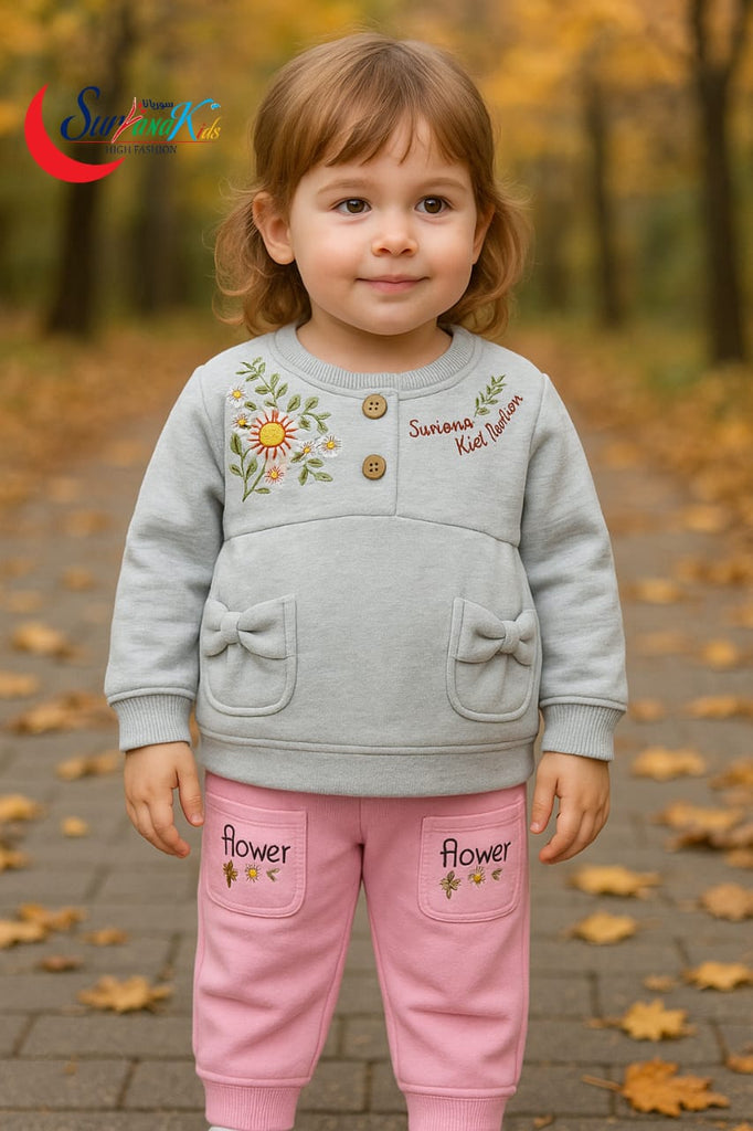 تريننج سريانا جراي*بينك زهرة flower