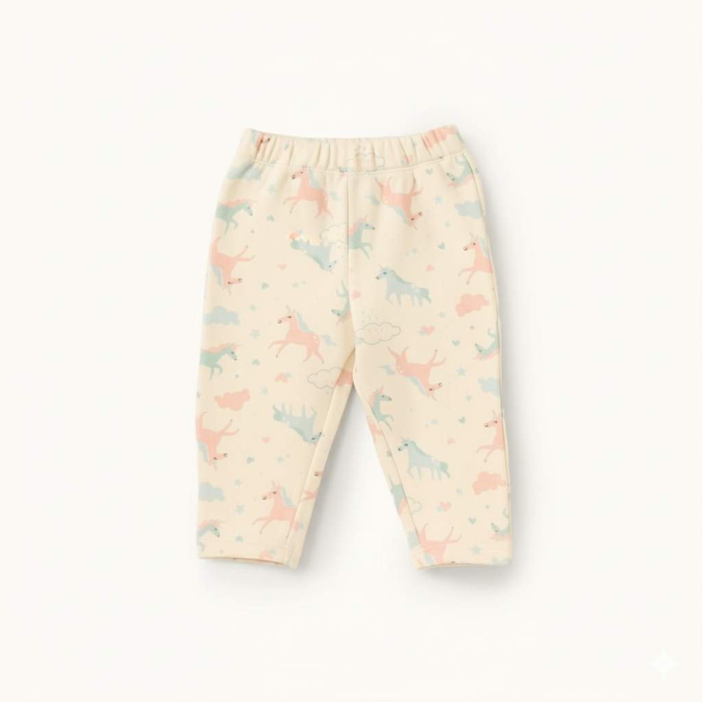 بنطلون كلاودي ميلتون ابيض يونيكورن