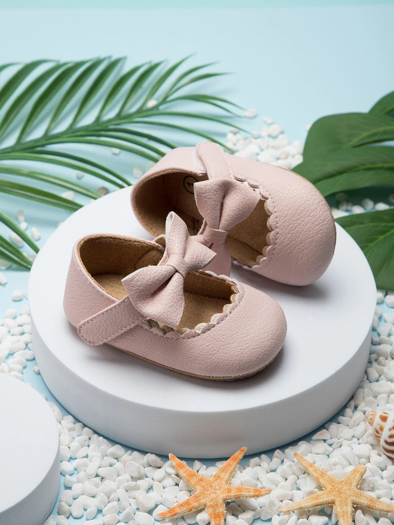 shein pink bowed ballerina