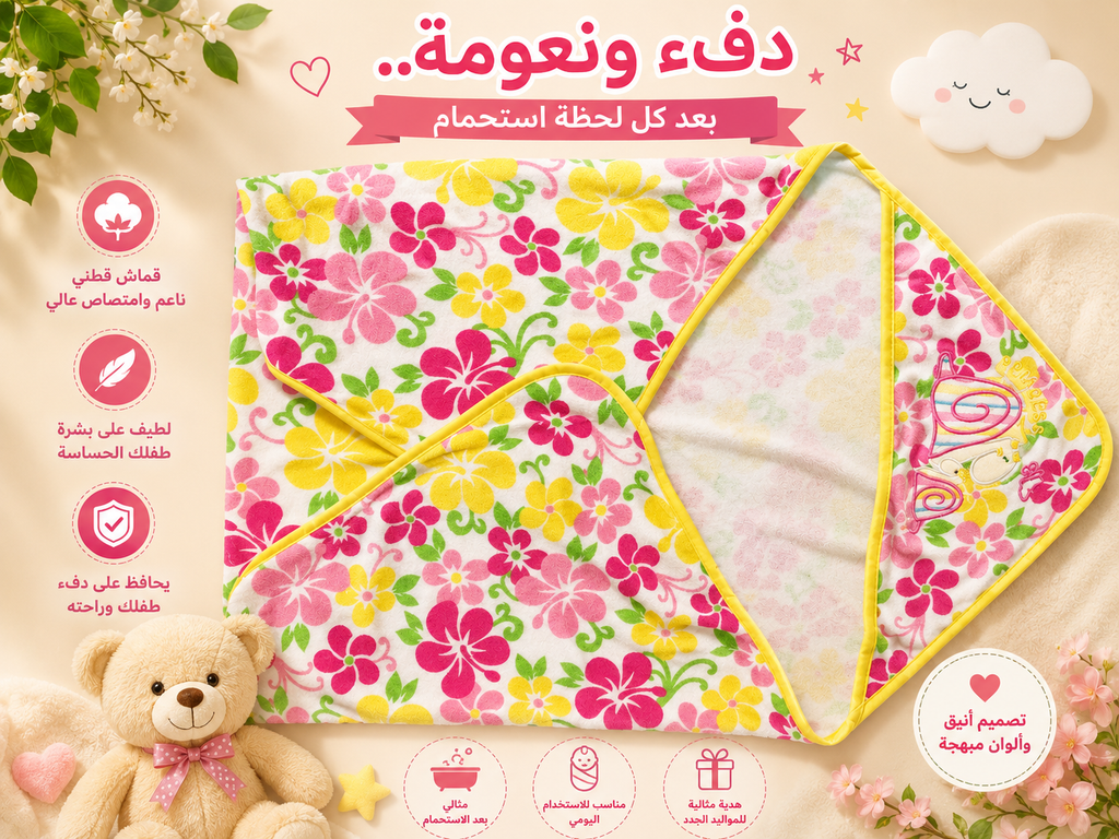 باكيت 3 بشكير بناتي