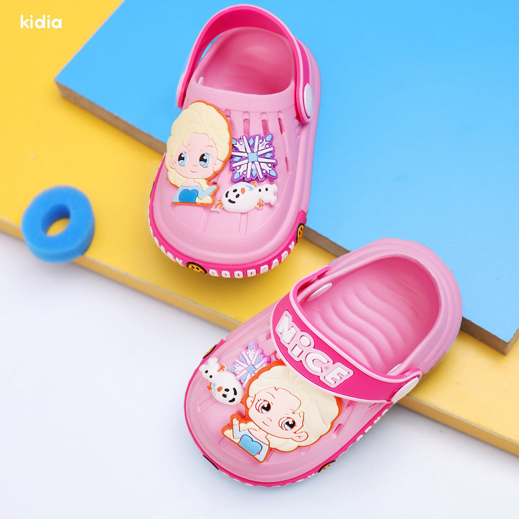 Crocs- fuschia- Elsa- nice