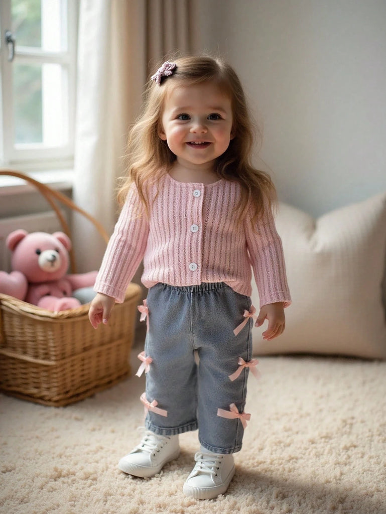 طقم شي ان سيموني مضلع جينز فيونكات