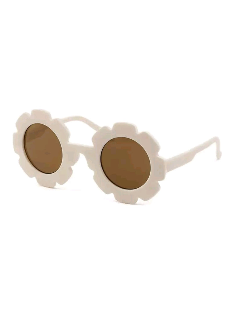 Shein girls' beige sun' frame sunglasses