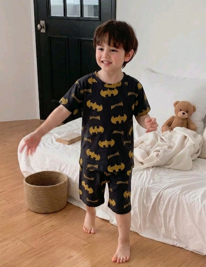 بيجاما HM اسود باتمان