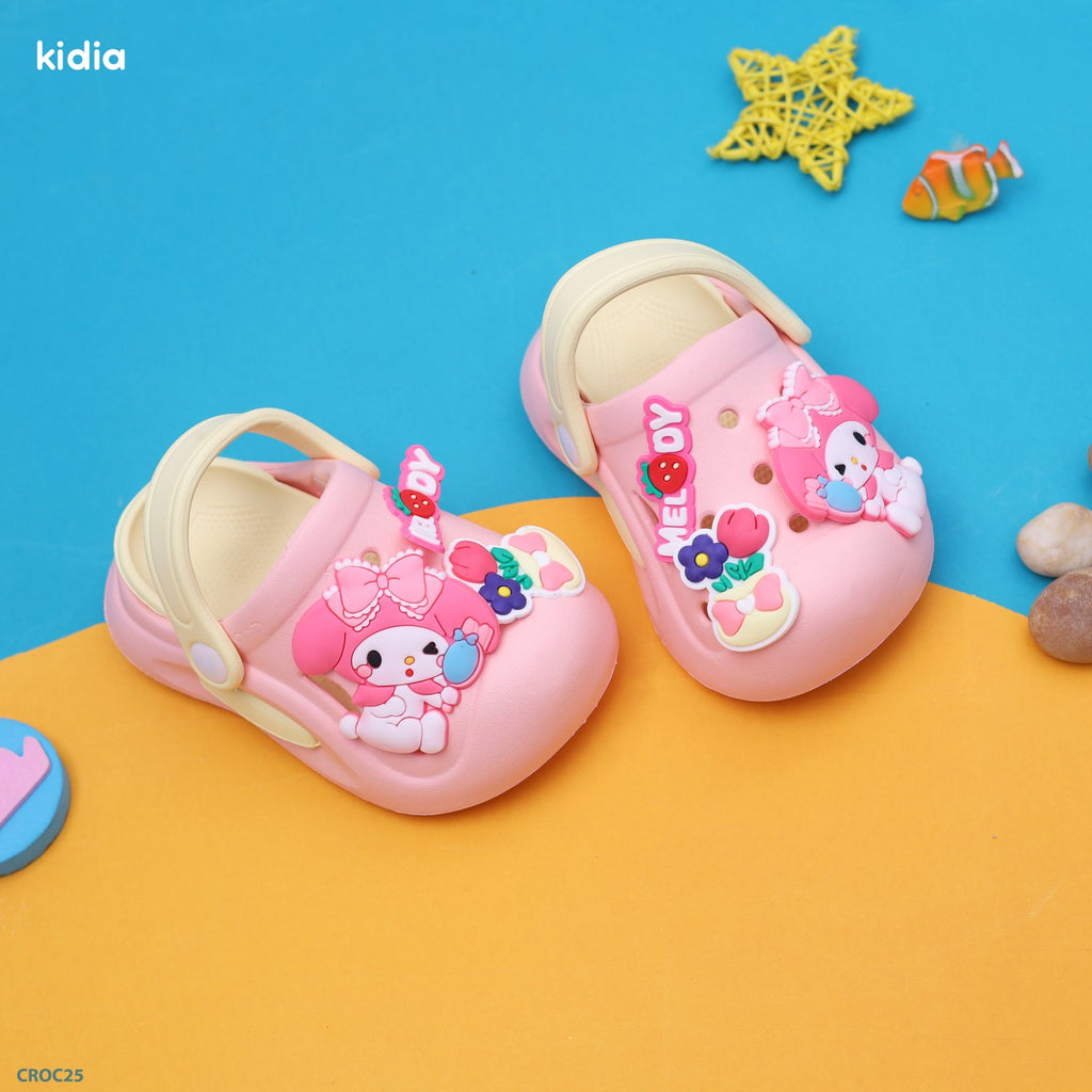Crocs- rose- melody girly