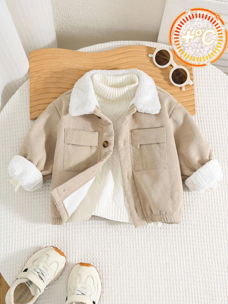 جاكت شي ان مبطن بيج زراير