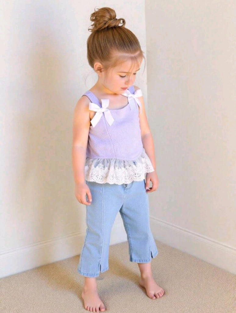 shein purple victorian set
