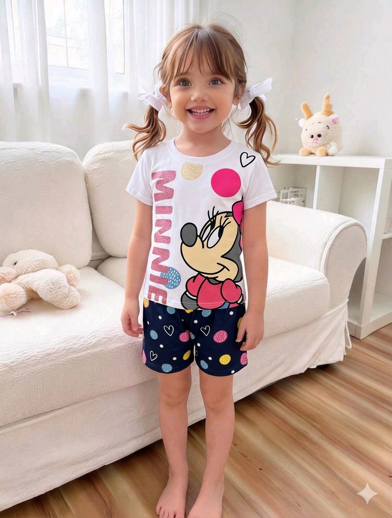 بيجاما بريمارك ابيض ميمي minnie