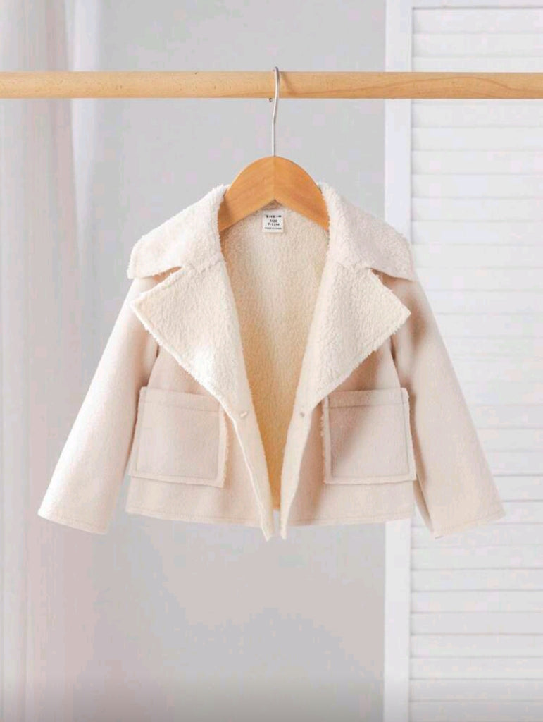 جاكت شي ان بيج مبطن جيوب