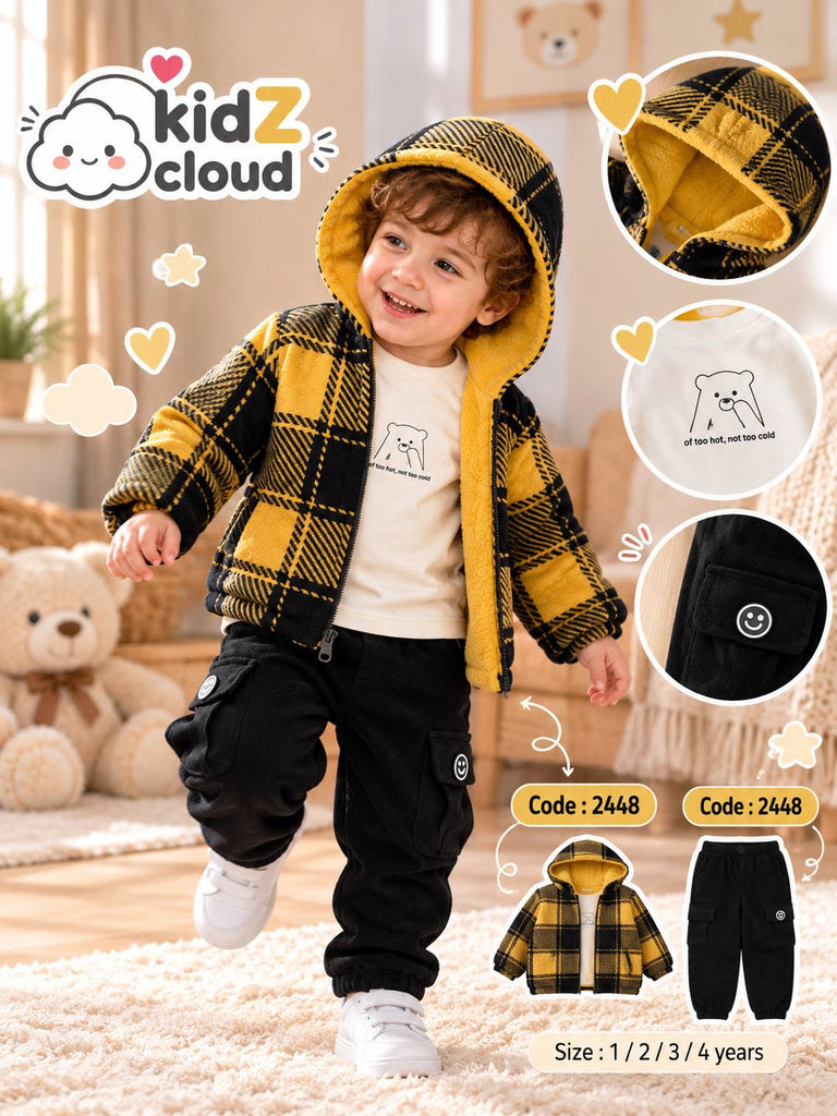 طقم 3ق كاروه اسود*اورانج
