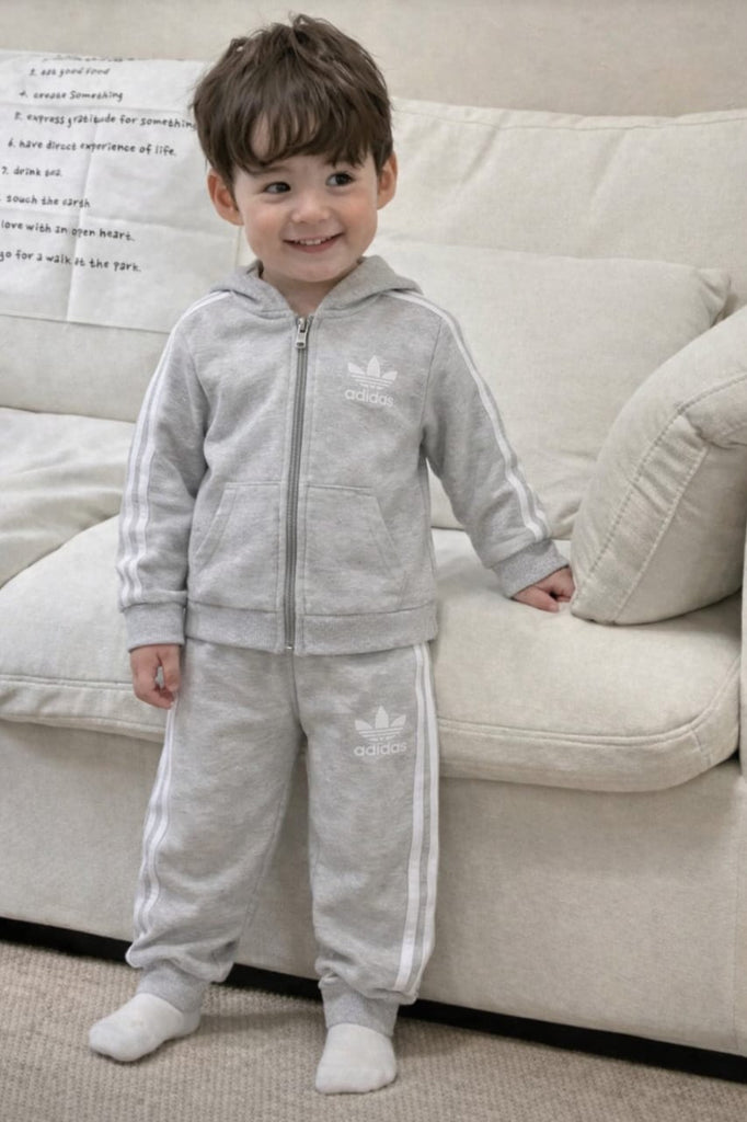 تريننج كلاودي خريفي اديداس جراي