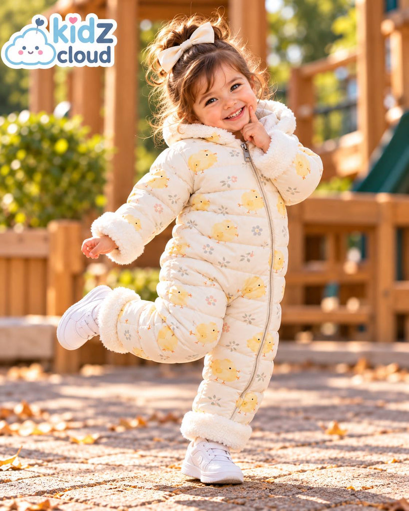 سالوبيت وتربروف مبطن ابيض كتكوت