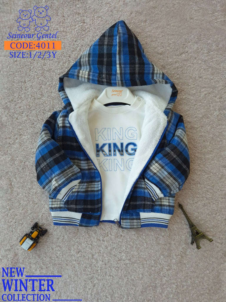 طقم سنيور كاروه ازرق king
