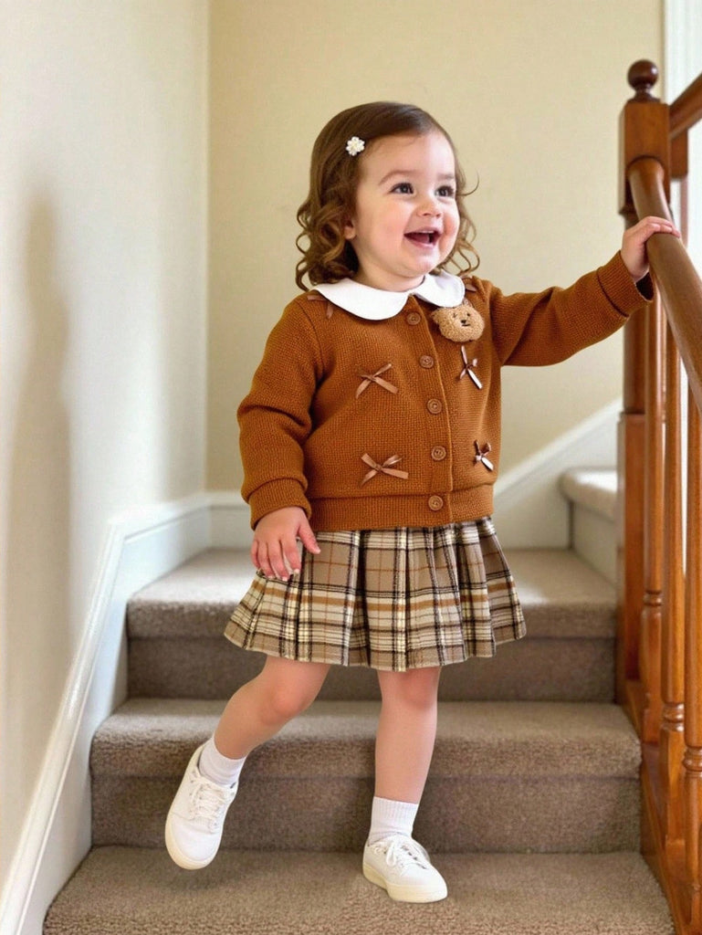 دريس شي ان كاروه+ جاكت بني دبدوب