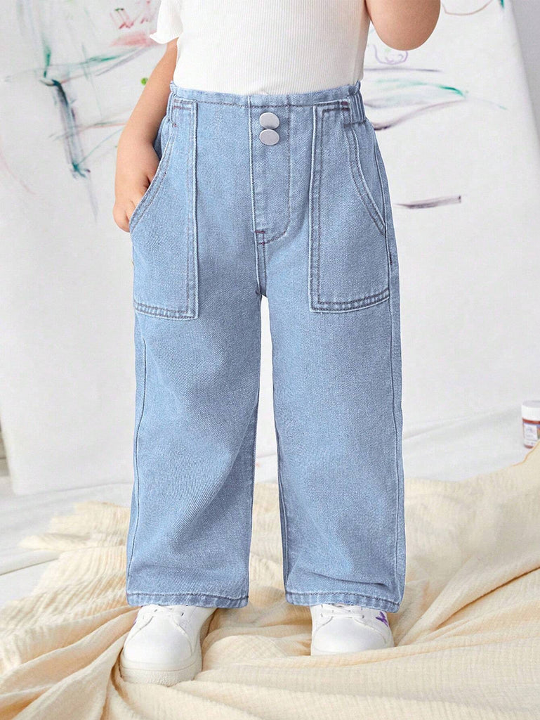 بنطلون شي ان تلجي جيبين زرارين