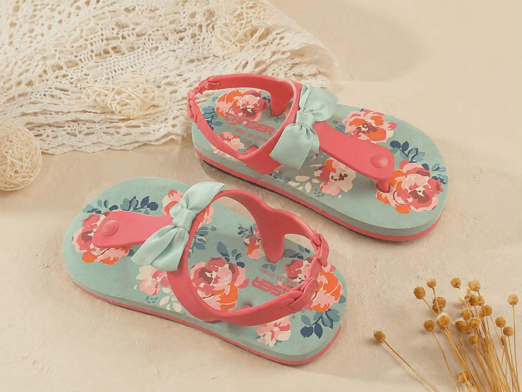 Flip-Flop/ turquoise rosed/ Non-Slip Sole