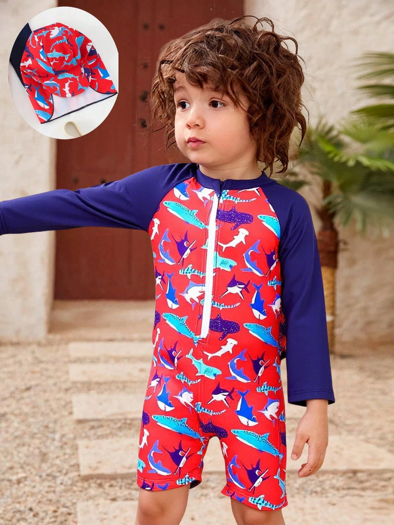 مايوه كم احمر سمك