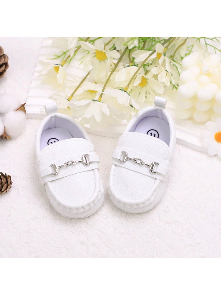 shein white chained shoes