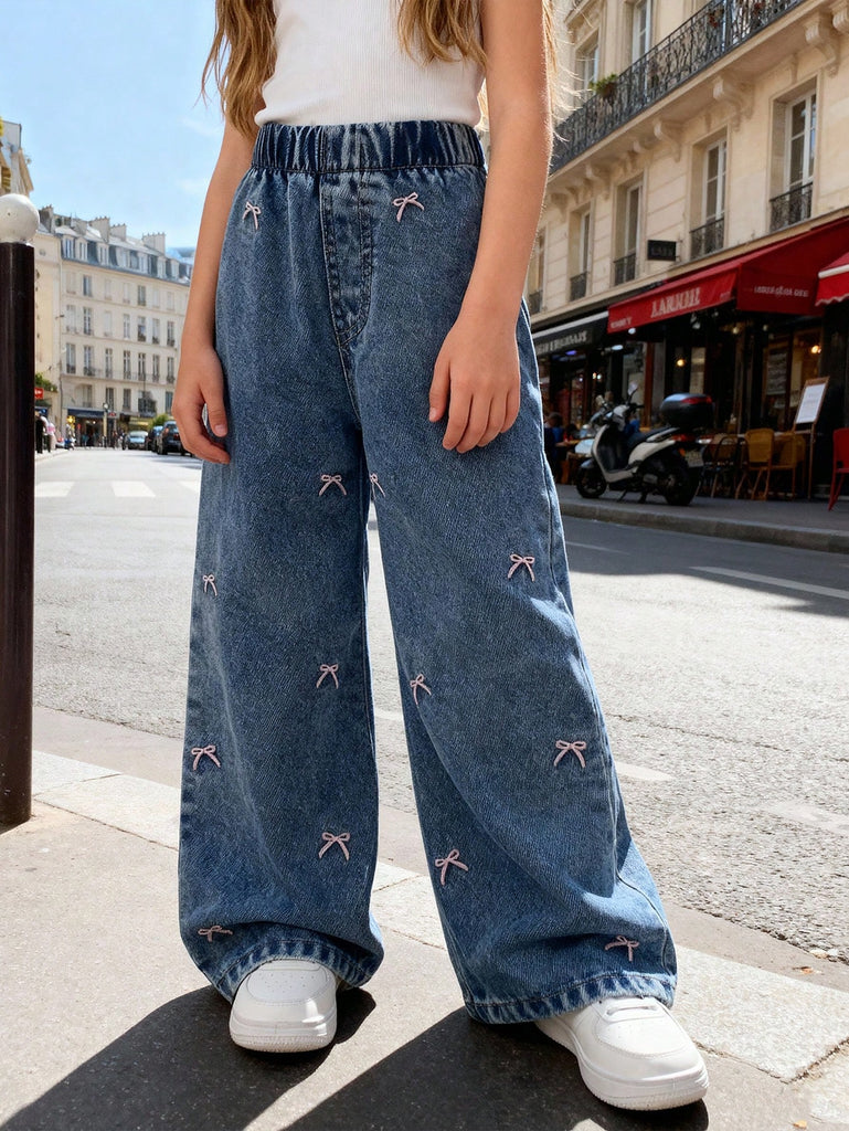 بنطلون شي ان فيونكات غامق