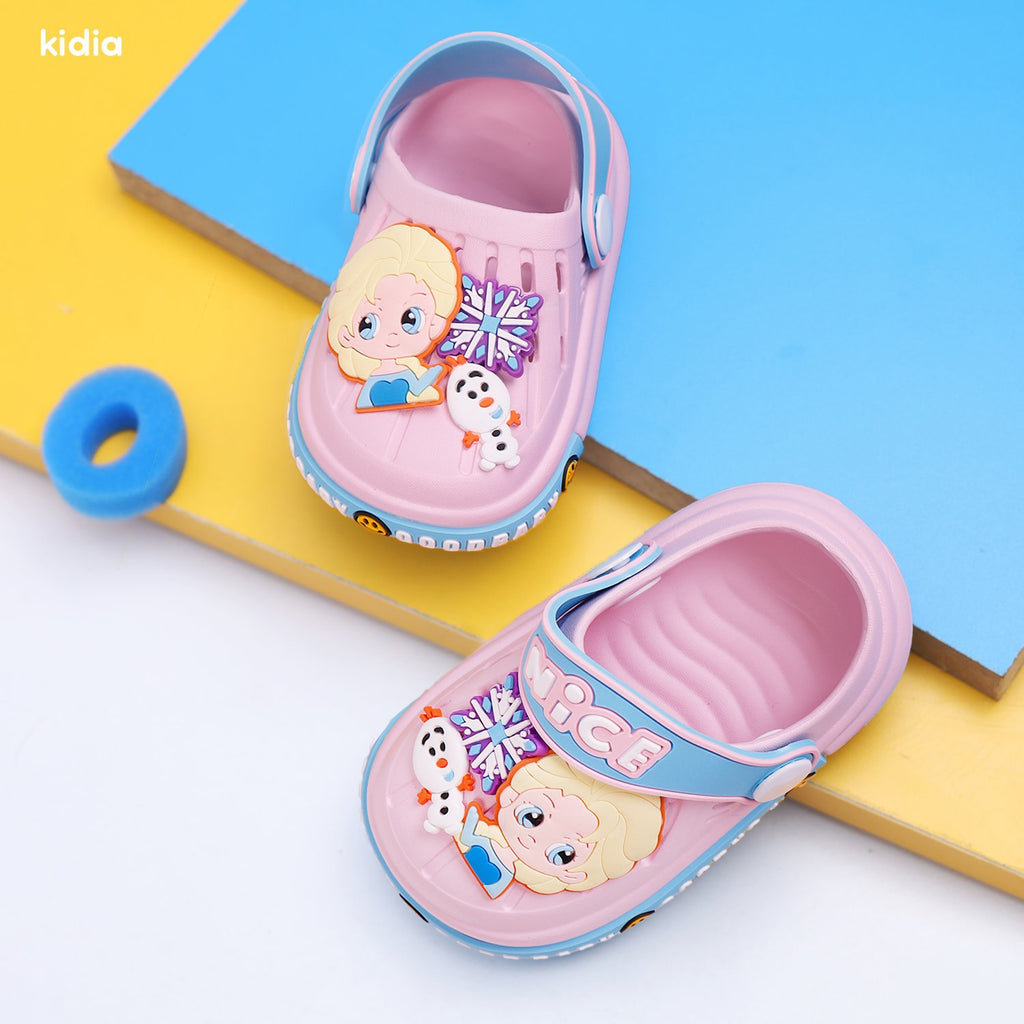 Crocs- pink- Elsa- nice