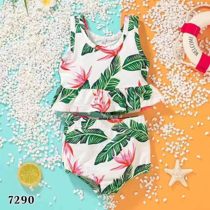 مايوه بناتي مشجر